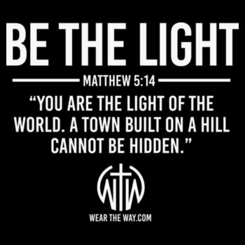 BE THE LIGHT - HOODIE - $KQRH2V$ Design