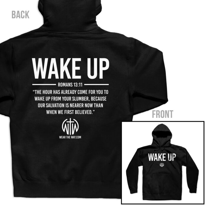 WAKE UP - PREMIUM HOODIE - $JMHKQU$ Thumbnail
