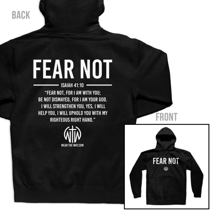 FEAR NOT - PREMIUM HOODIE - $ND84UR$ Thumbnail