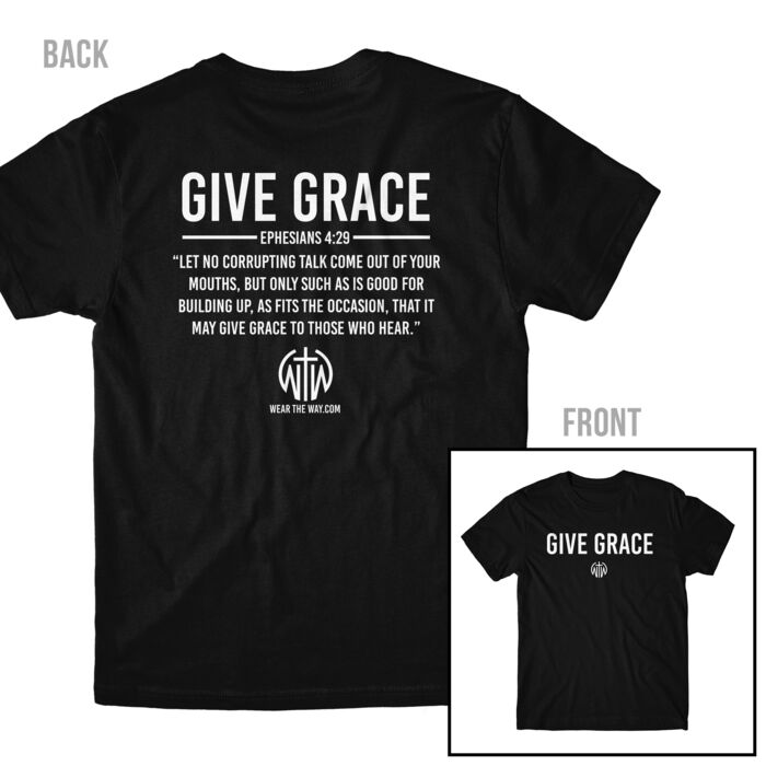 GIVE GRACE - PREMIUM T-SHIRT - $WYPQUK$ Thumbnail