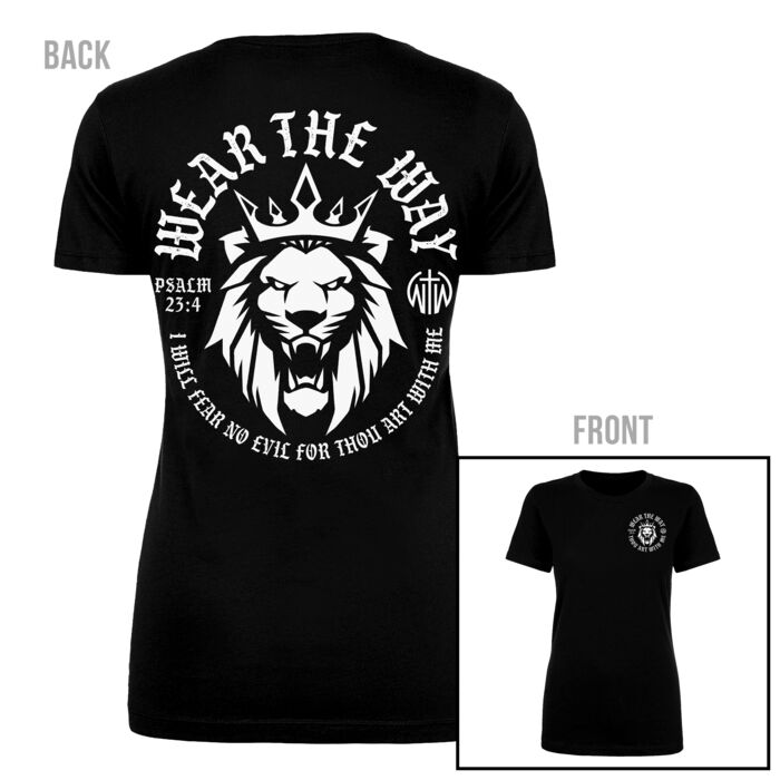 THOU ART WITH ME - WOMEN'S FITTED T-SHIRT - $3WDMXT$ Thumbnail